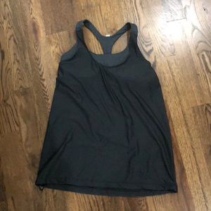 Under Armor Tank and Nike Shorts